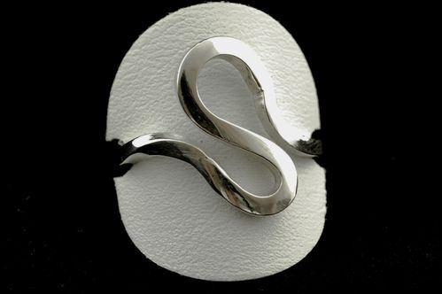 zilveren  smeed-ring